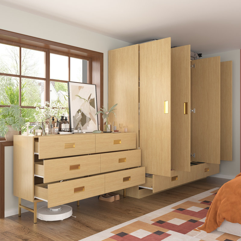 Mercer41 Bedroom Set With Armoire And Dresser Wayfair